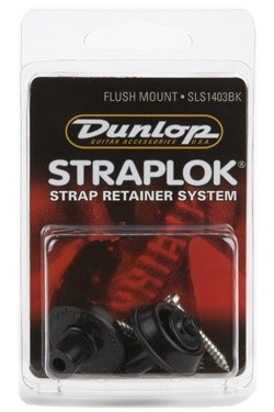 DUNLOP SLS1403BK - straplocki do gitary