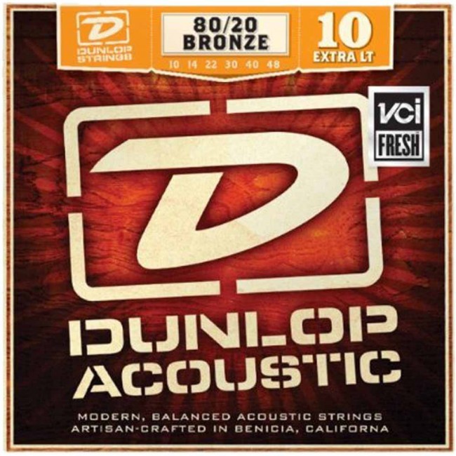 DUNLOP DAB1048 - struny do gitary akustycznej DUNLOP DAB1048 - struny do gitary akustycznej