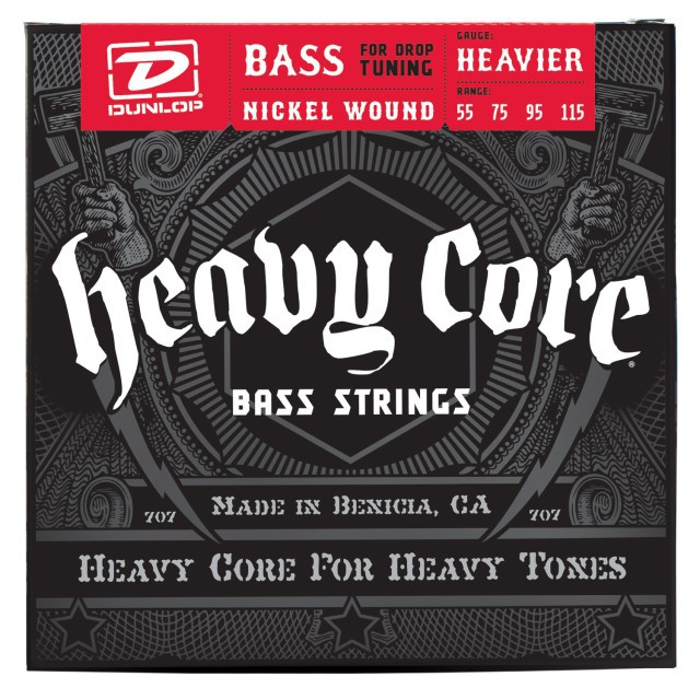 DUNLOP DBHCN55115 - struny do gitary basowej DUNLOP DBHCN55115 - struny do gitary basowej