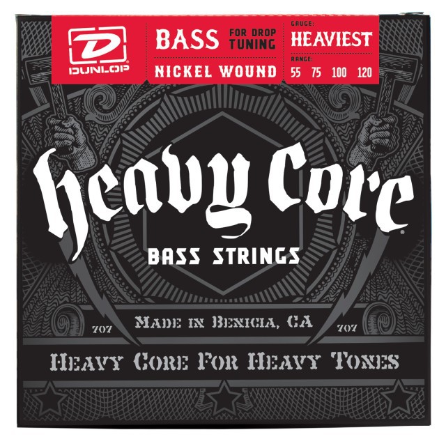 DUNLOP DBHCN55120 - struny do gitary basowej DUNLOP DBHCN55120 - struny do gitary basowej