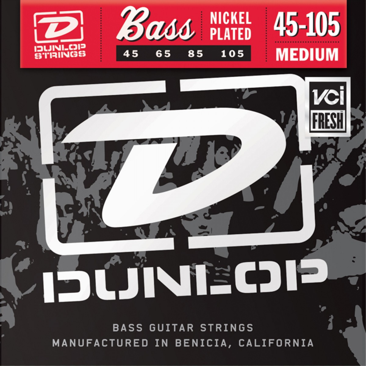 DUNLOP DBN45105 - struny do gitary basowej DUNLOP DBN45105 - struny do gitary basowej