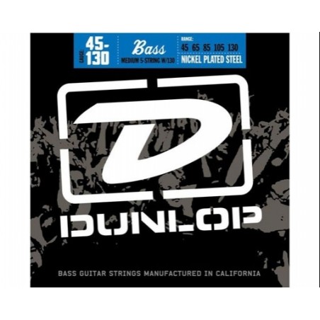 DUNLOP DBN45130 - struny do gitary basowej