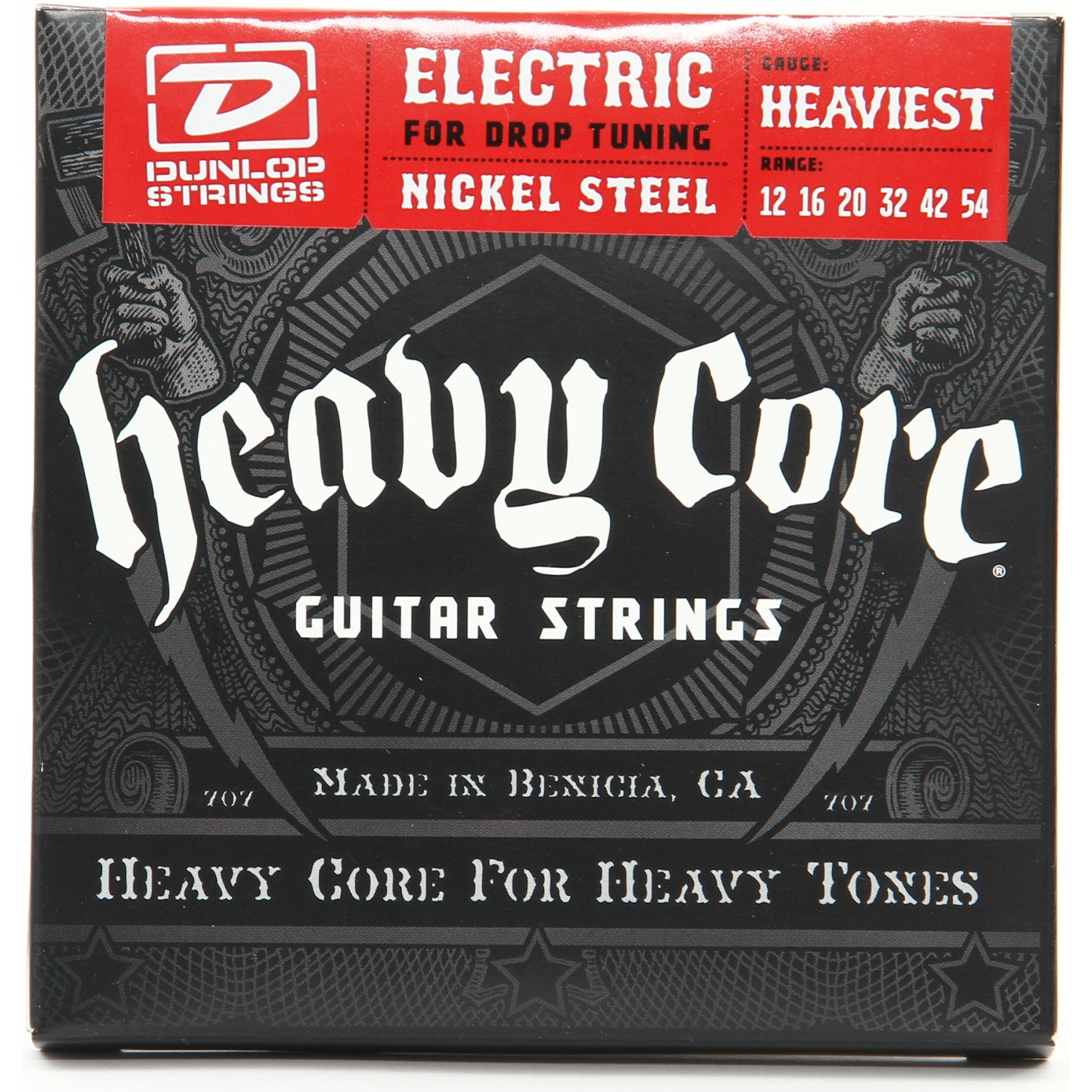 DUNLOP DHCN1254 - struny do gitary elektrycznej DUNLOP DHCN1254 - struny do gitary elektrycznej