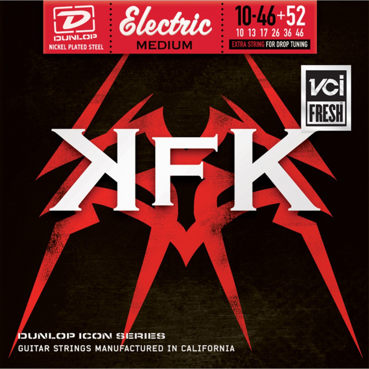 DUNLOP KKN1052 - struny do gitary elektrycznej DUNLOP KKN1052 - struny do gitary elektrycznej