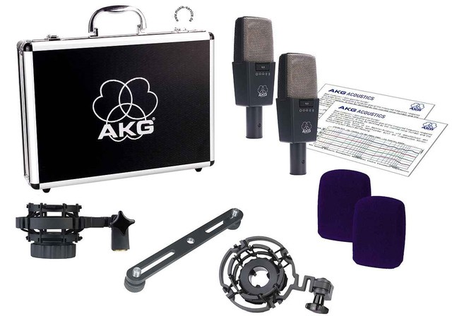 AKG C414 XLS Stereoset - dwa mikrofony parowane