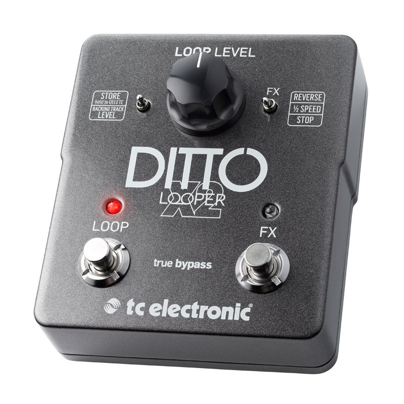 TC Electronic Ditto Looper X2 - efekt gitarowy TC Electronic Ditto Looper X2 - efekt gitarowy
