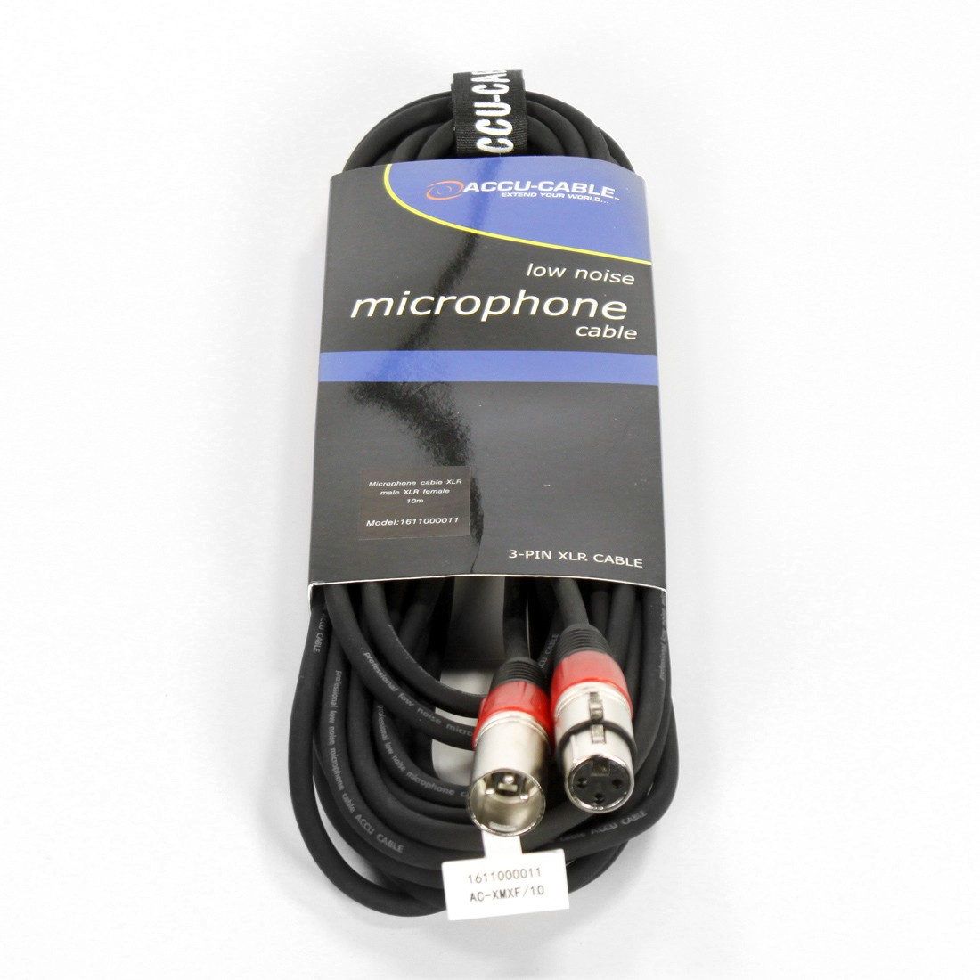 Accu-Cable AC-XMXF/10 - przewód mikrofonowy XLR/XLR 10m