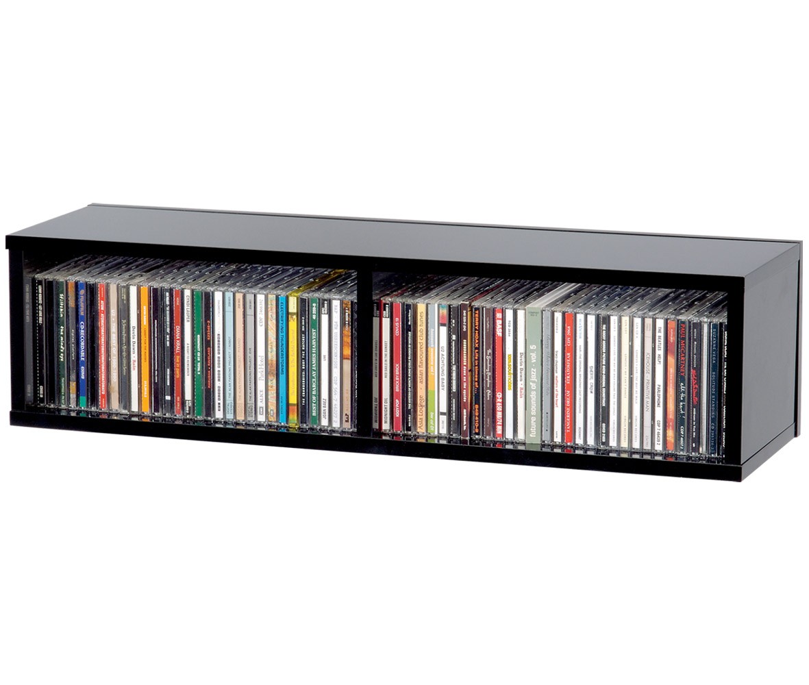 Glorious CD Box 90 Black - segregator / półka na płyty CD