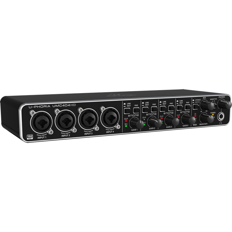 Behringer U-PHORIA UMC404HD - interfejs audio Behringer UMC404HD - interfejs audio