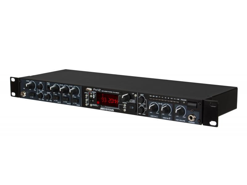 JB Systems PM4.2 MEDIAMIX - wielofunkcyjny odtwarzacz radiowęzłowy JB Systems PM4.2 MEDIAMIX - wielofunkcyjny odtwarzacz radiowęzłowy