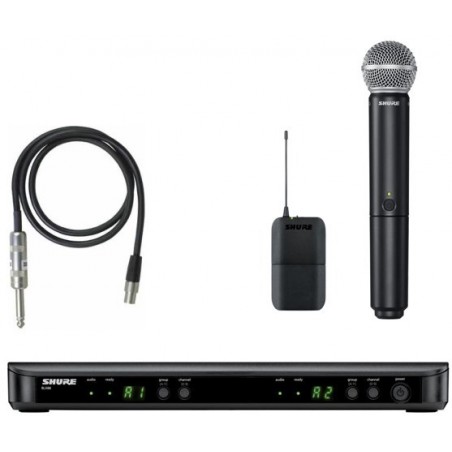 Shure BLX1288E/SM58 - system bezprzewodowy podwójny