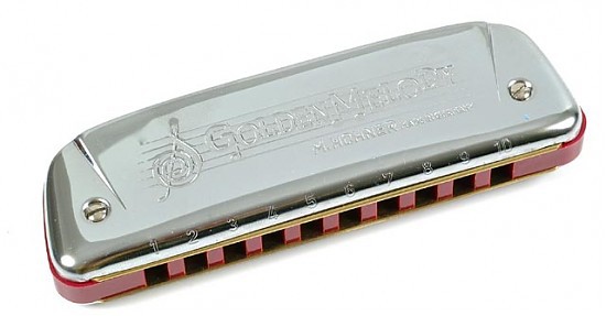 Hohner GOLDEN MELODY 542/20 - harmonijka ustna Hohner GOLDEN MELODY C 542/20 - harmonijka ustna