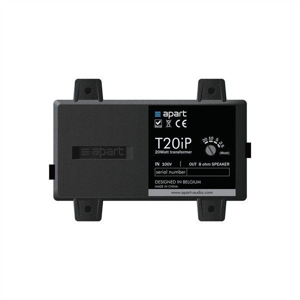 BIAMP T20IP - wodoodporny transformator 100V
