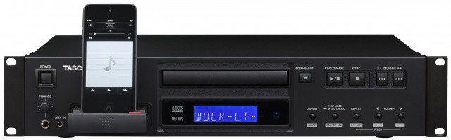Tascam CD-200iL - pojedynczy odtwarzacza CD MP3 dock iPOD