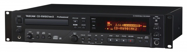 Tascam CD-RW901MK2 - rejestrator CD Tascam CD-RW901MK2 - rejestrator CD