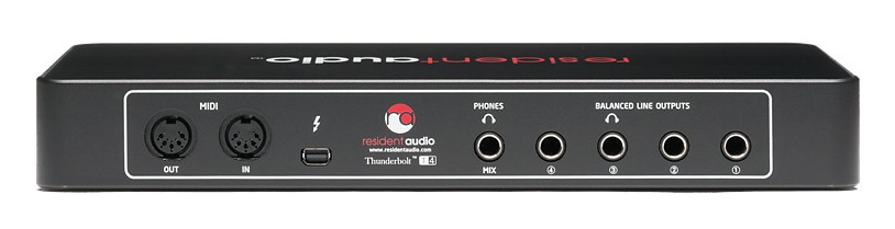 Resident Audio THUNDERBOLT T 4 - interfejs audio Resident Audio THUNDERBOLT T 4 - interfejs audio