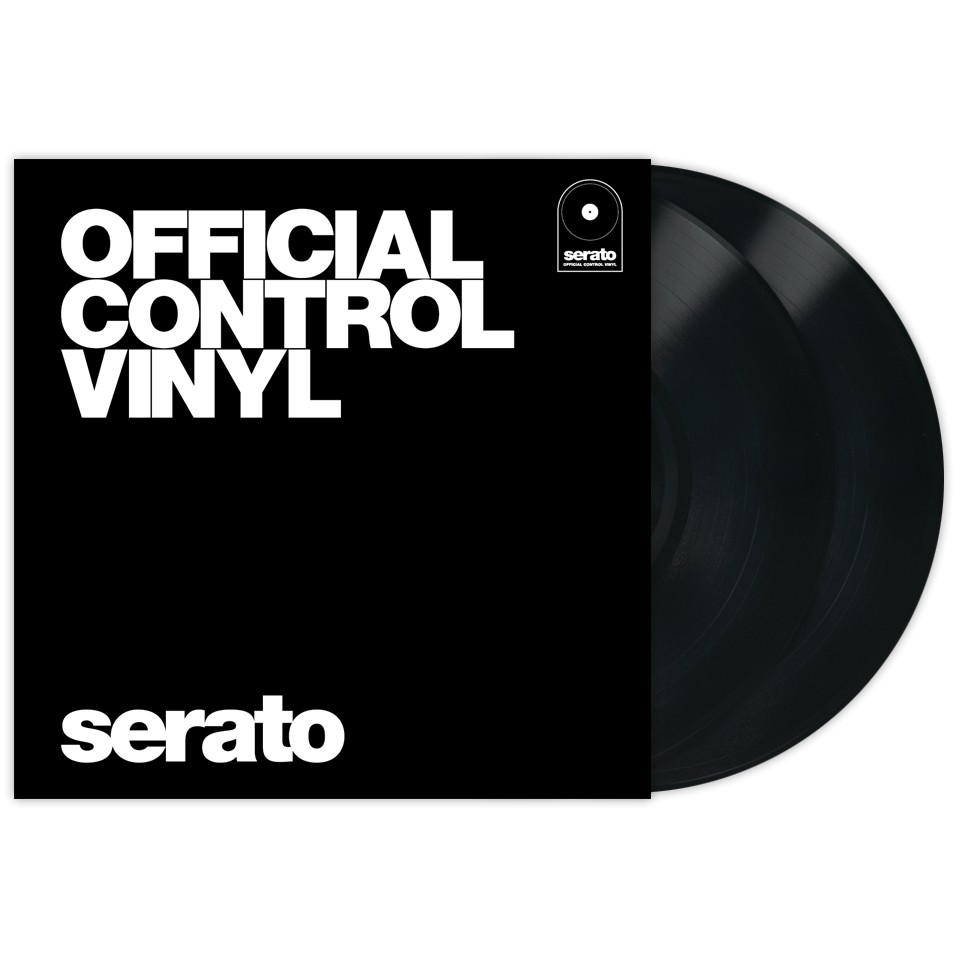 SERATO Official Control Vinyl BLACK - płyty winylowe z kodem czasowym SERATO Official Control Vinyl BLACK - płyty winylowe z kodem czasowym