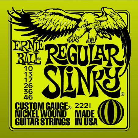 ERNIE BALL EB 2221 seria NICKEL WOUND SLINKY - struny do gitary