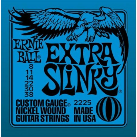 ERNIE BALL EB 2225 seria NICKEL WOUND SLINKY - struny do gitary