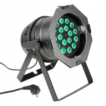 Cameo PAR 64 CAN - reflektor PAR LED (czarny)