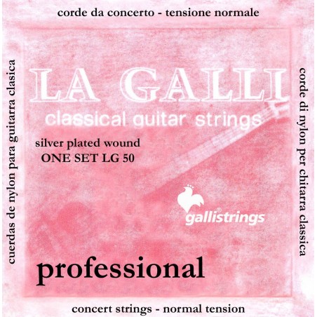 Galli LG50 N - struny do gitary klasycznej