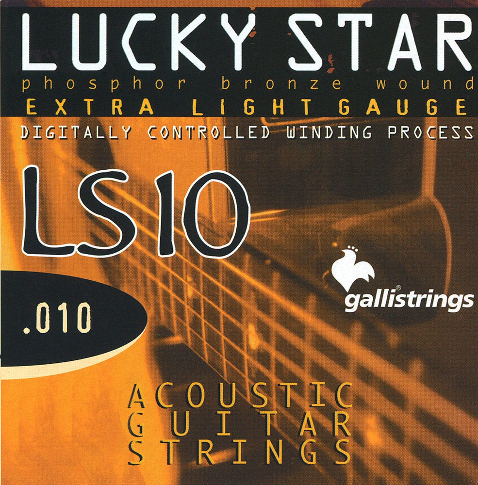 Galli LS-10 Extra Light - struny do gitary akustycznej Galli LS-10 Extra Light - struny do gitary akustycznej