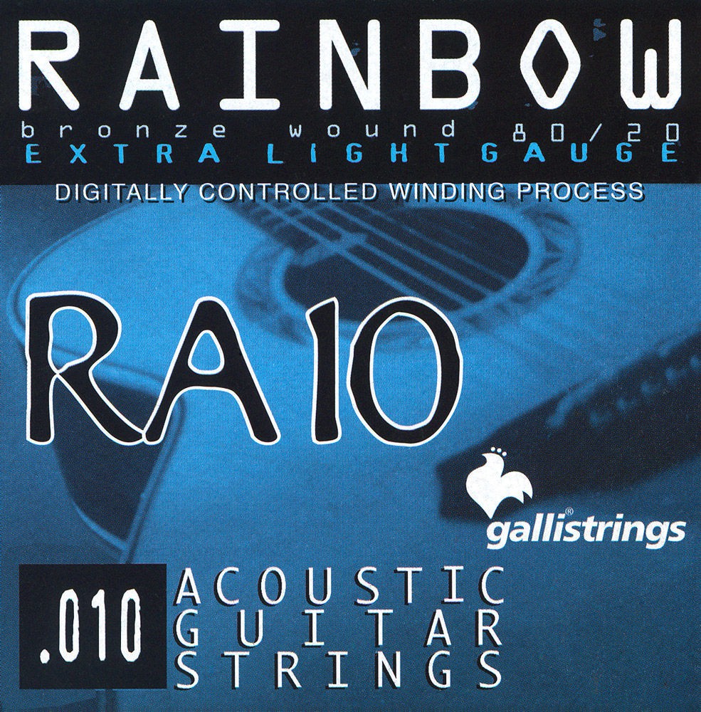 Galli RA10 Extra Light - struny do gitary akustycznej