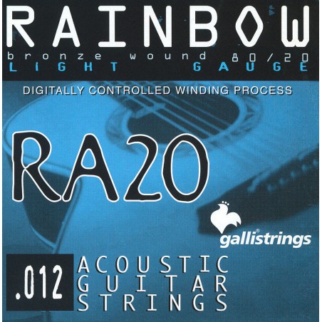 Galli RA20 Light - struny do gitary akustycznej