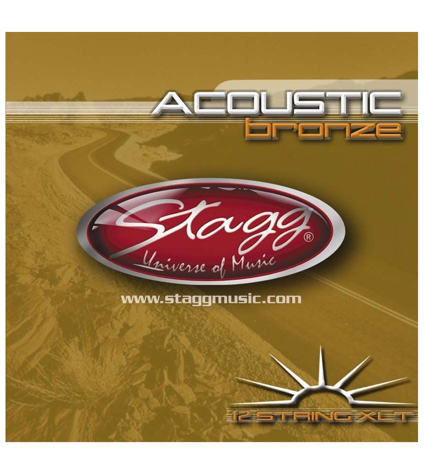Stagg AC 12 ST BR - struny do gitary akustycznej