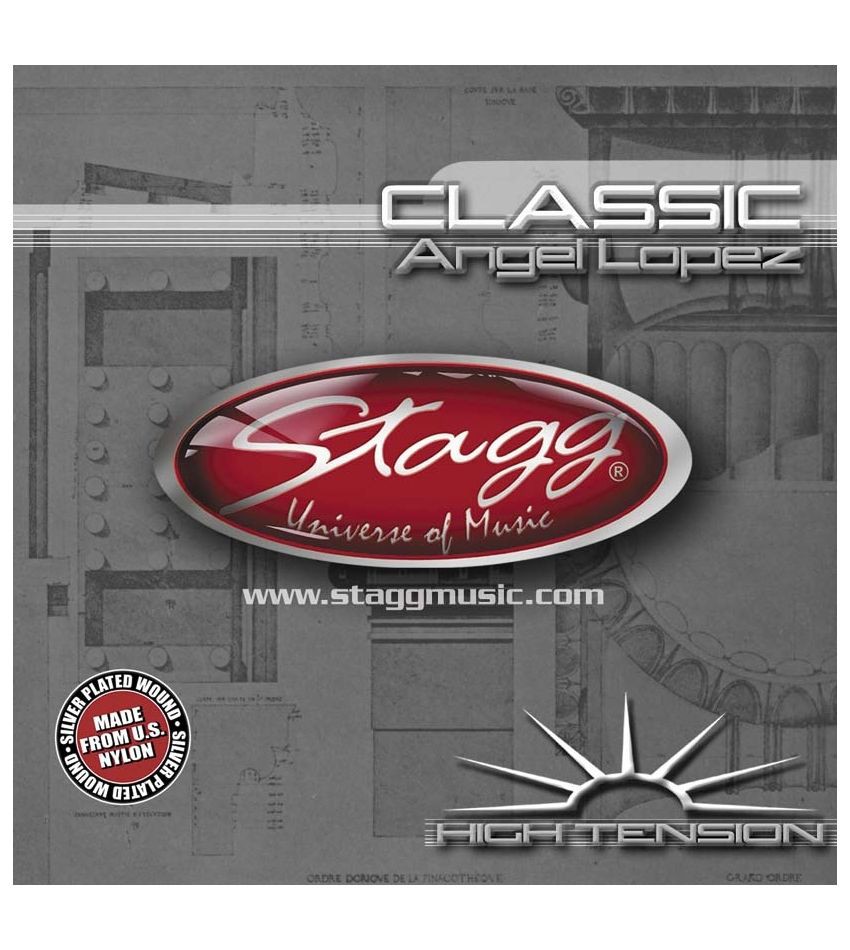 Stagg CL HT AL - struny do gitary klasycznej Stagg CL HT AL - struny do gitary klasycznej