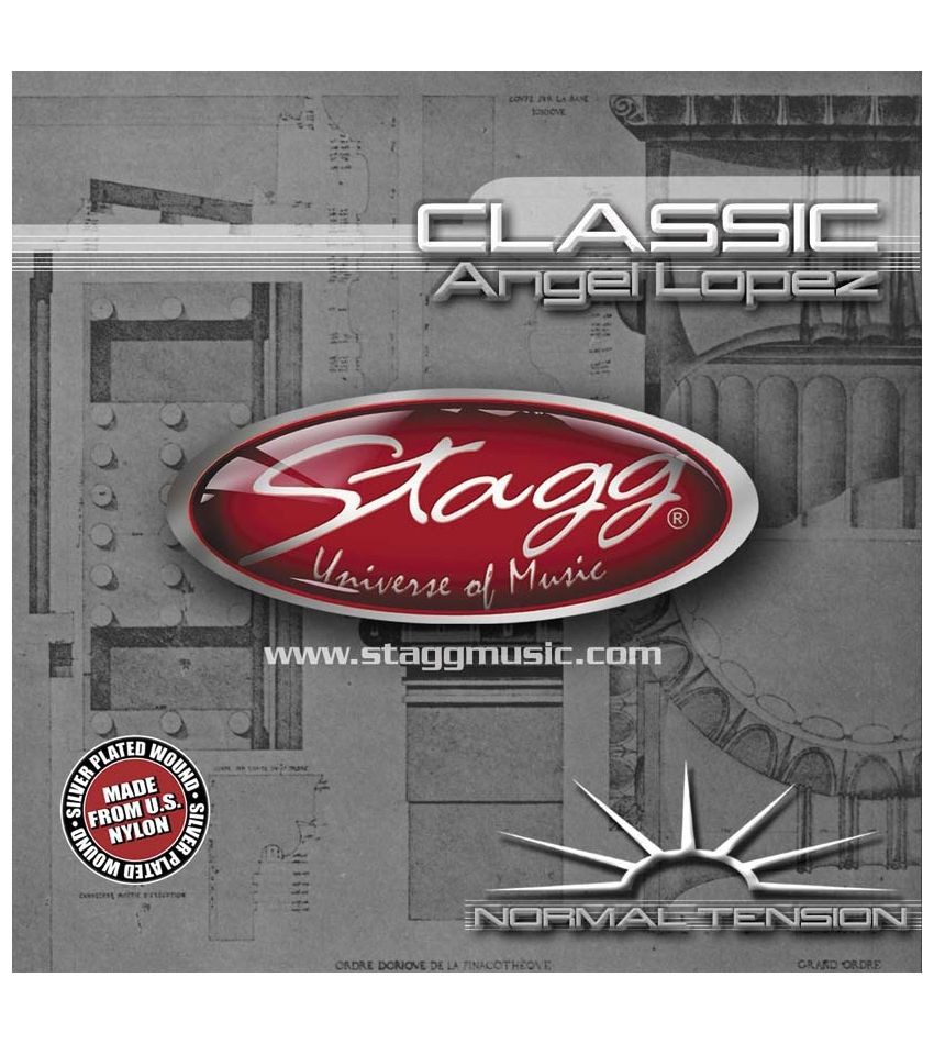 Stagg CL NT AL - struny do gitary klasycznej Stagg CL NT AL - struny do gitary klasycznej