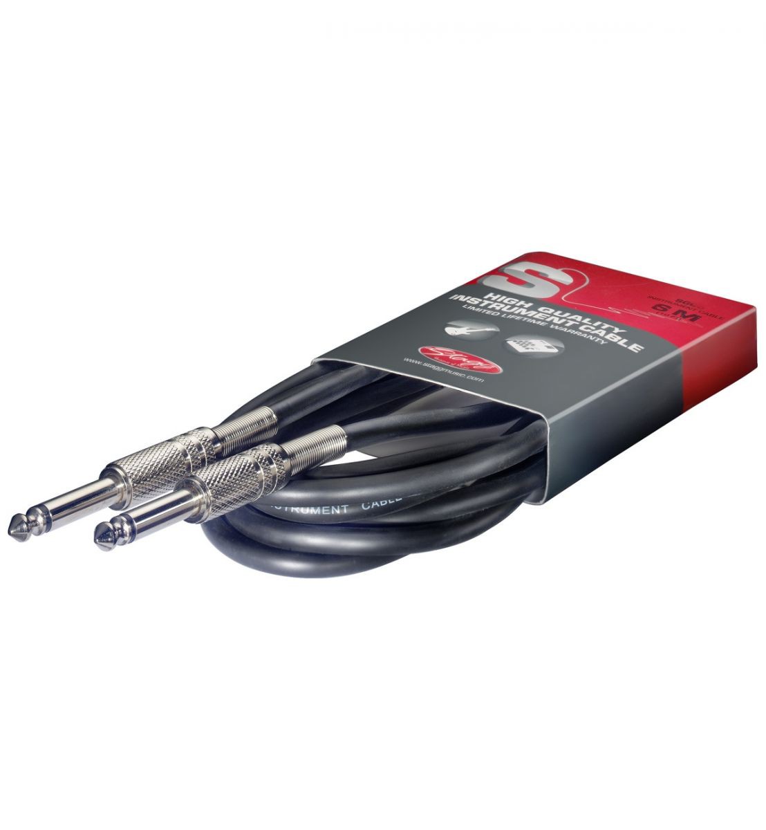Stagg SGC 6 - kabel instrumentalny 6m Stagg SGC 6 - kabel instrumentalny 6m