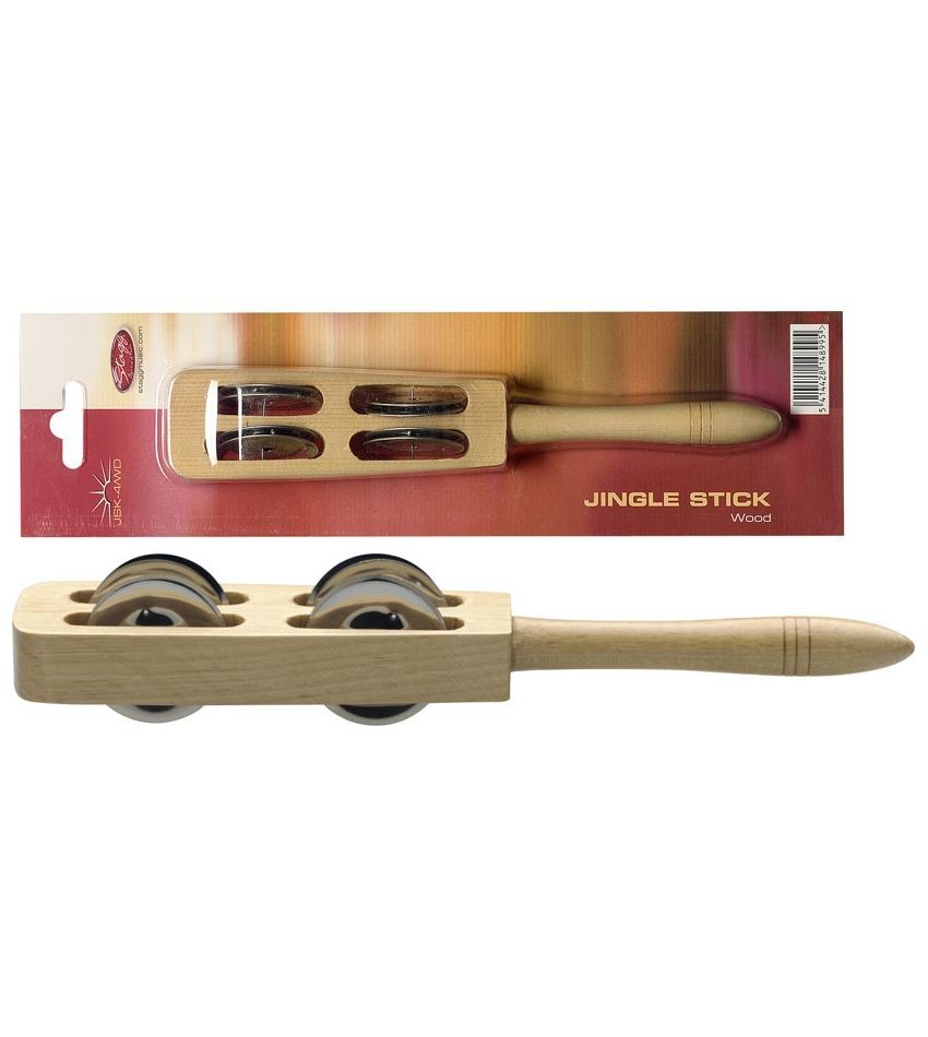 Stagg JSK 4 WD - jingle drewniane Stagg JSK 4 WD - jingle drewniane