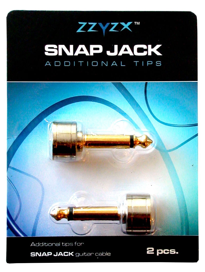 SnapJack Tips - wtyk Jack prosty, 2 szt. 