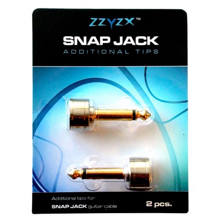 SnapJack Tips - wtyk Jack prosty, 2 szt. 