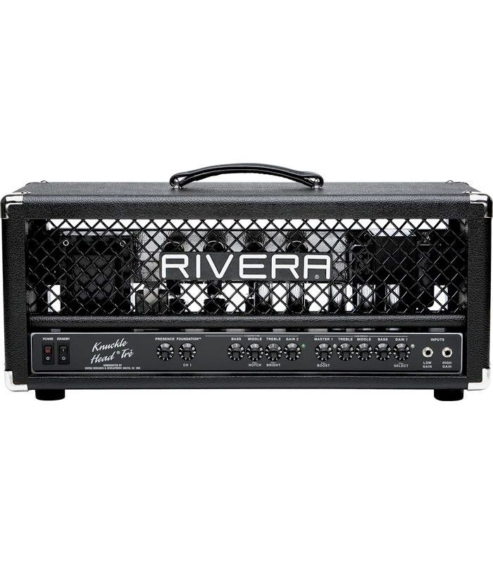 Rivera Knucklehead Tre Top 100 K-TRE - lampowa głowa gitarowa 120 Watt Rivera Knucklehead Tre Top 100 K-TRE - lampowa głowa gitarowa 120 Watt
