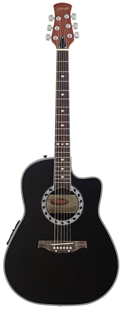 Stagg A 4006 BK - gitara elektro-akustyczna