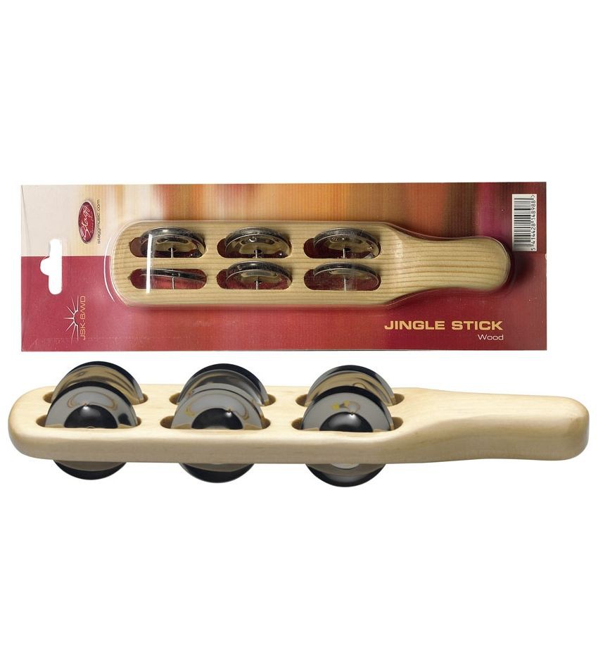 Stagg JSK 6 WD - jingle drewniane Stagg JSK 6 WD - jingle drewniane