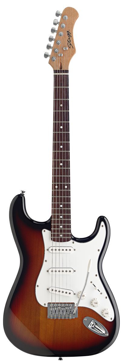 Stagg S 300 SB - gitara elektryczna typu stratocaster Stagg S 300 SB - gitara elektryczna typu stratocaster