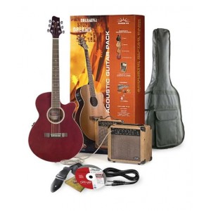 Stagg SW 206 TR P3 - gitara elektro-akustyczna z wyposażeniem