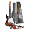 Stagg S 300 SB Pack 2 - gitara elektryczna z wyposażeniem
