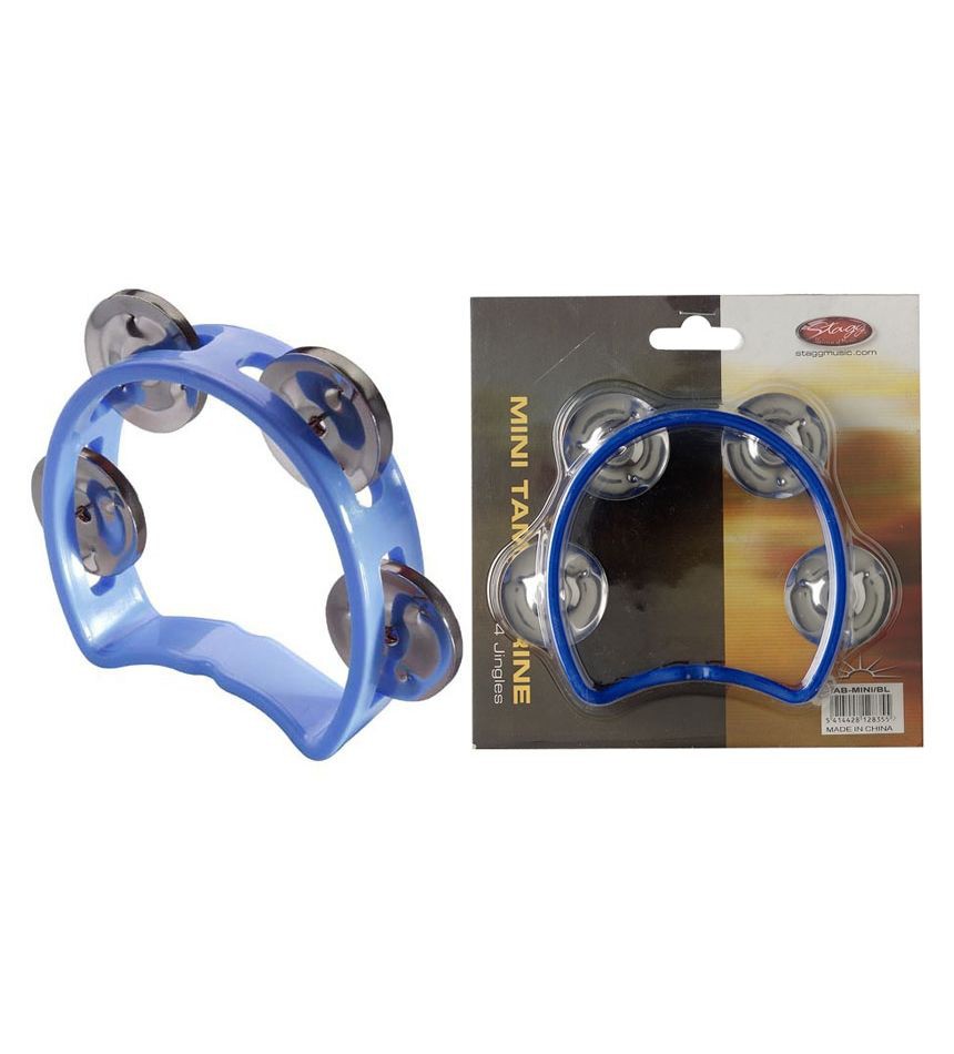 Stagg TAB MINI BL - mini tamburyn plastikowy Stagg TAB MINI BL - mini tamburyn plastikowy