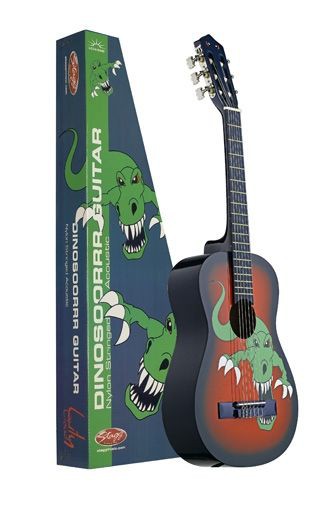 Stagg C-530-R-Dino - gitara klasyczna, rozmiar 3/4 Stagg C-530-R-Dino - gitara klasyczna, rozmiar 3/4