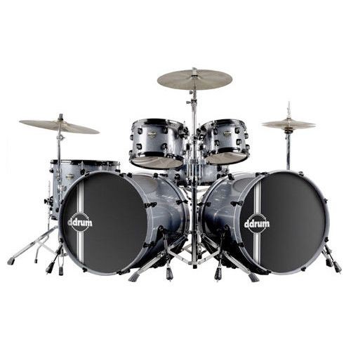 Ddrum Defiant-DF-22-BLK - akustyczny zestaw perkusyjny