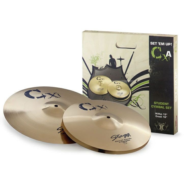 Stagg CXA SET - zestaw talerzy perkusyjnych Stagg CXA SET - zestaw talerzy perkusyjnych