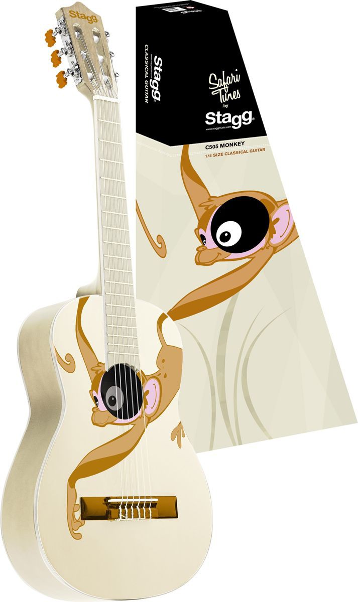 Stagg C-505-Monkey - gitara klasyczna 1/4 Stagg C-505-Monkey - gitara klasyczna 1/4