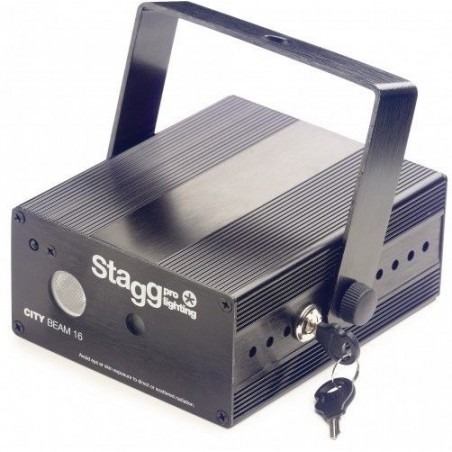 Stagg SSLR CITY 16-2 BK - laser