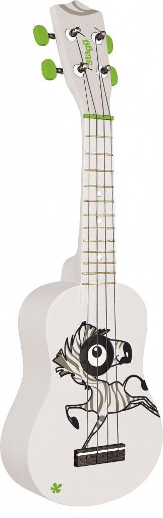 Stagg US-ZEBRA - ukulele sopranowe