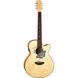 Luna Fauna Butterfly - gitara elektro-akustyczna