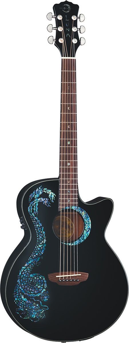 Luna Fauna Dragon - gitara elektro-akustyczna